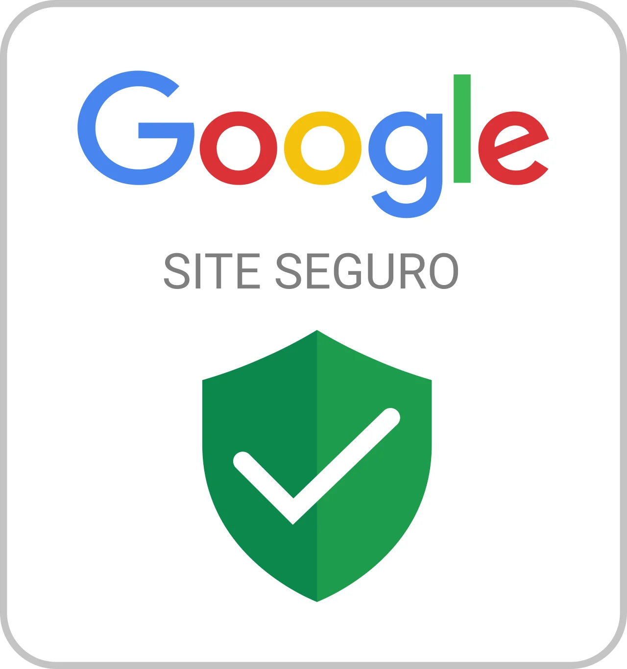 Selo Site Seguro Google